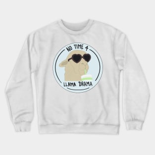 Llama Drama Crewneck Sweatshirt